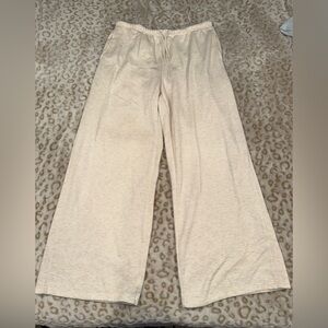 NEW! Women's Cream Colored Lounge Pants WITH POCKETS!!